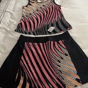 Jamie Sadock Tennis Top & Skirt